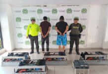 Los cogieron con el botín en el alto de Menegua