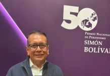 Periodista del Guaviare ganador premio Simón Bolívar