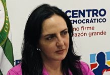 María Fernanda Cabal visita hoy al Meta