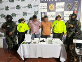 Cayó alias ‘Churretin’ y alias ‘Bonilla en el Meta