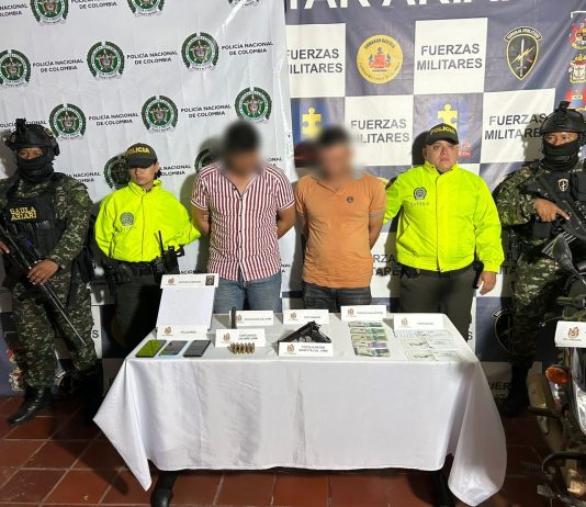 Cayó alias ‘Churretin’ y alias ‘Bonilla en el Meta