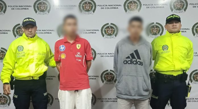 Caen responsables de homicidio de motero en Villavicencio