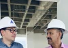 Concejal Carlos Julio Serrato realizó visita a la construcción de la nueva sede de la ESAP Meta
