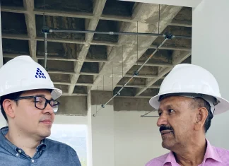 Concejal Carlos Julio Serrato realizó visita a la construcción de la nueva sede de la ESAP Meta