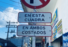 Vandalizar señales de tránsito o bienes del Estado se sanciona hasta con cárcel