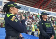 Policía refuerza seguridad para el partido Llaneros-Atlético Nacional