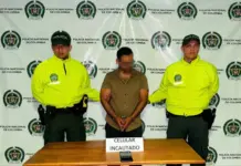 Cayó “Oso Fino” en el Meta