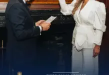 Cindy Nataly Palma Aguirre se posesionó ante Presidente Abelardo De La Espriella