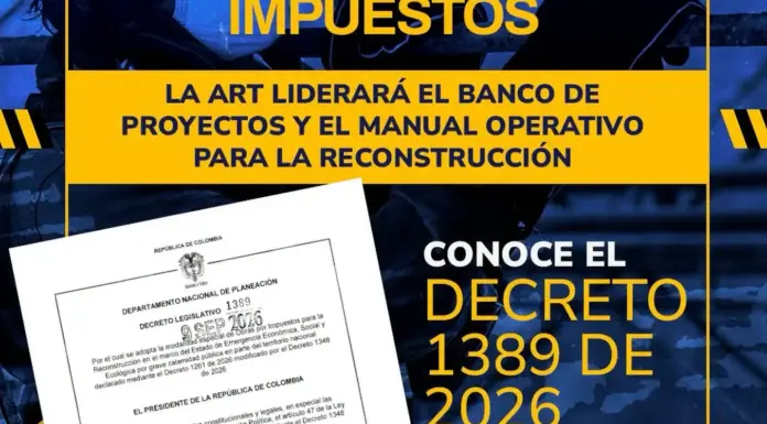 Obras por impuestos para reconstruir zonas afectadas por el sismo