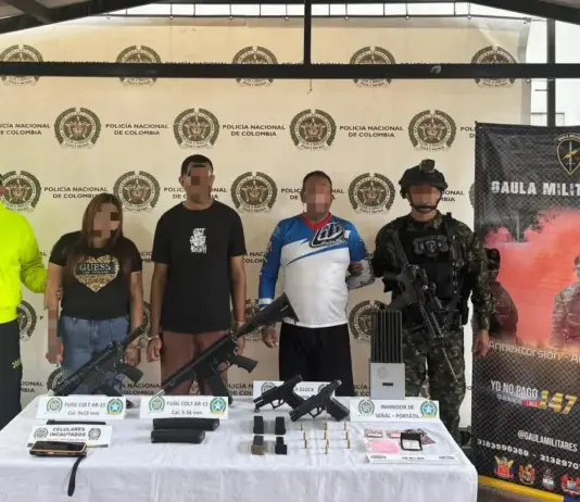 ‘Los Choneros’ fueron capturados en Villavicencio